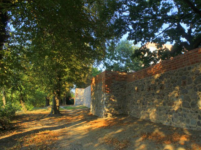 Town wall, Myślibórz