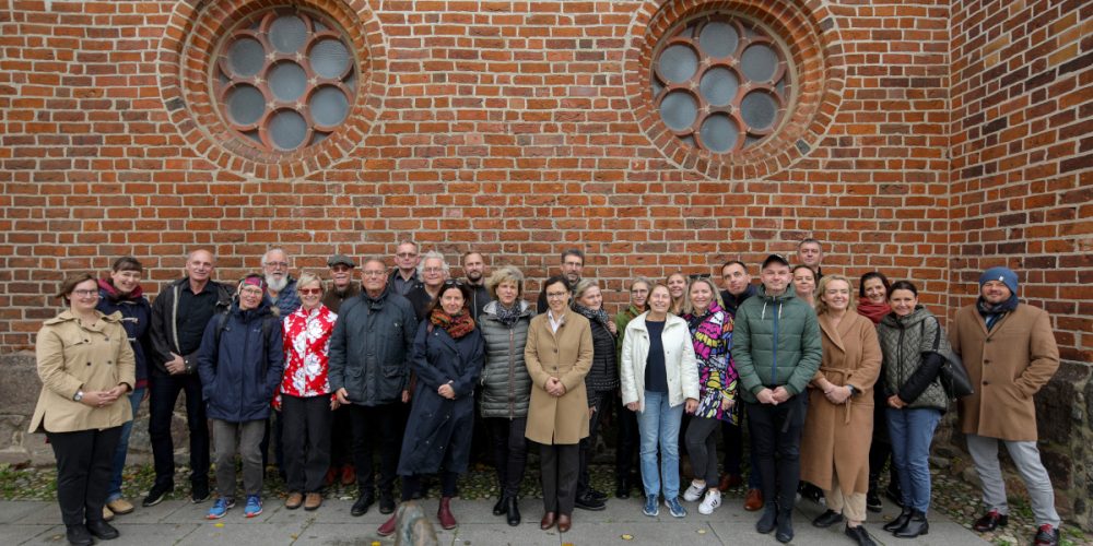 International guests visit the City of Four Gates Neubrandenburg