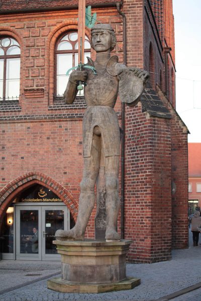 Rathaus, Rolandfigur, Stendal